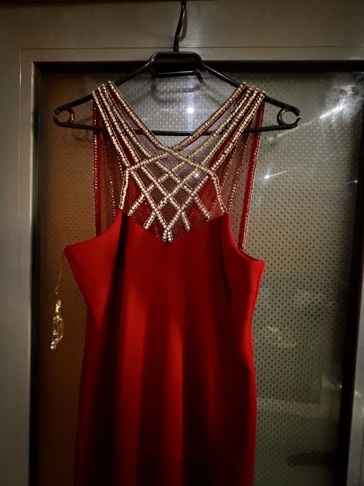 Стилна дамска дълга рокля