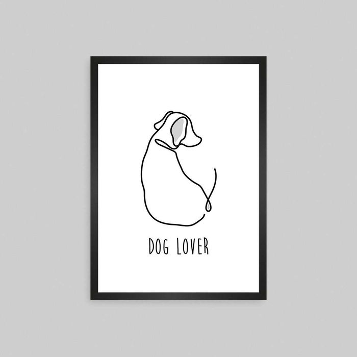 Line art постери в рамка