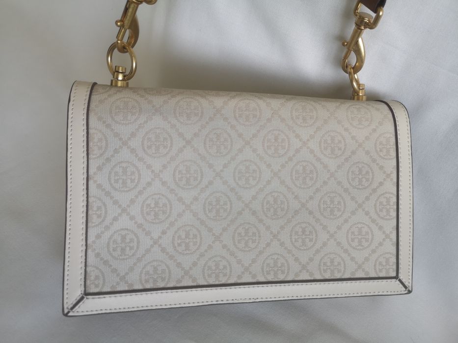 Tory Burch, чанта кожа и текстил.