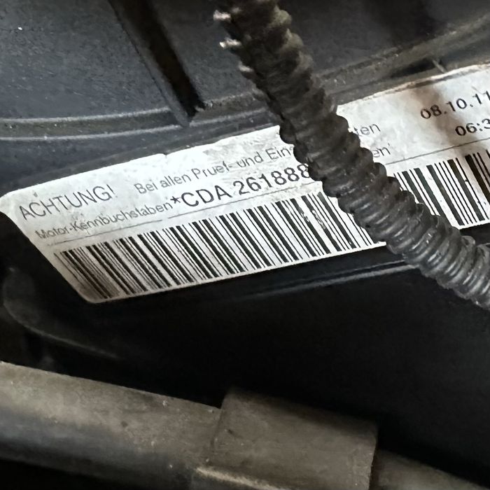 Контрактный двигатель VW B6 1.8 TSI CDA