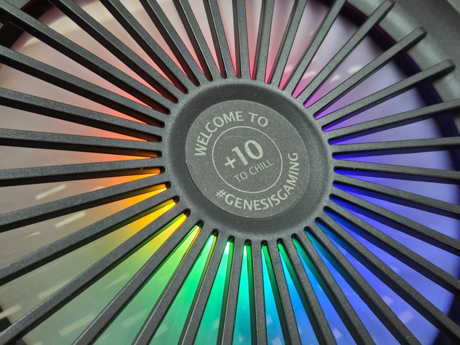 Гаранция / Охладителна подложка за лаптоп Genesis Oxid 850 RGB / 17.3" / Метална