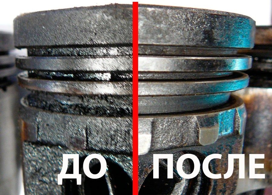 Раскоксовка двигателя.