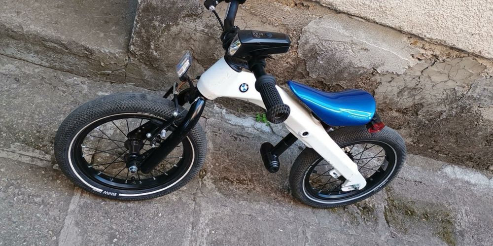 Детско колело 14" 2 в 1 БМВ