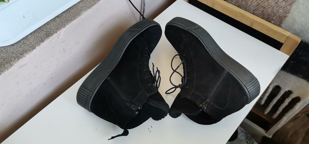 Боти Tamaris 39. 5н.Естествен велур.