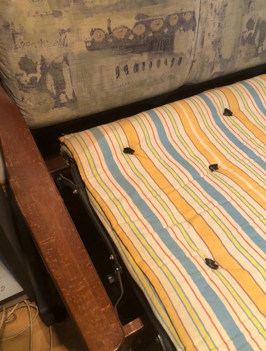 Фотьойл и разтегателен диван