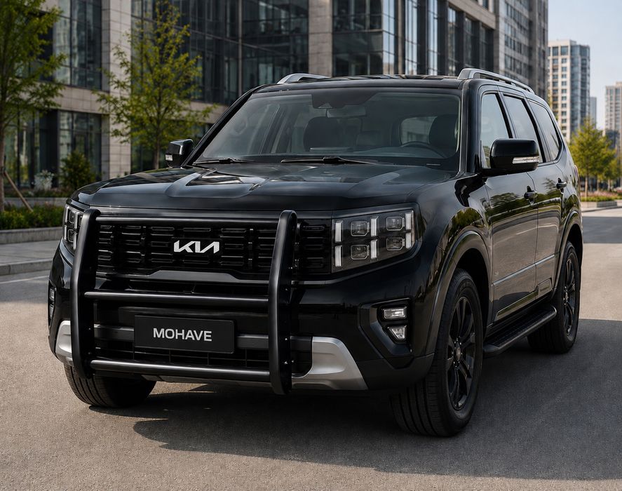 Защита бампера Таран Honda Pilot Kia Mohave