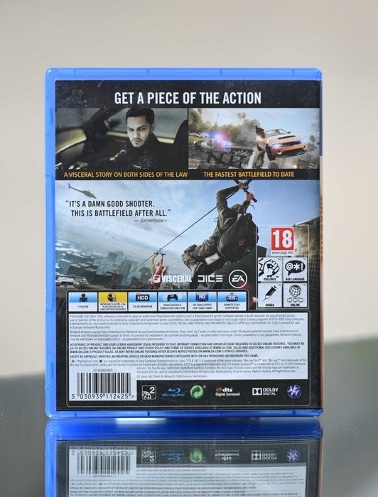 Игра " BATTLEFIELD Hardline " PS4