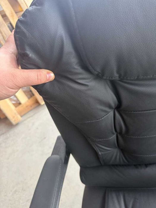 Ергономичен офис стол с масаж и подложка за крака