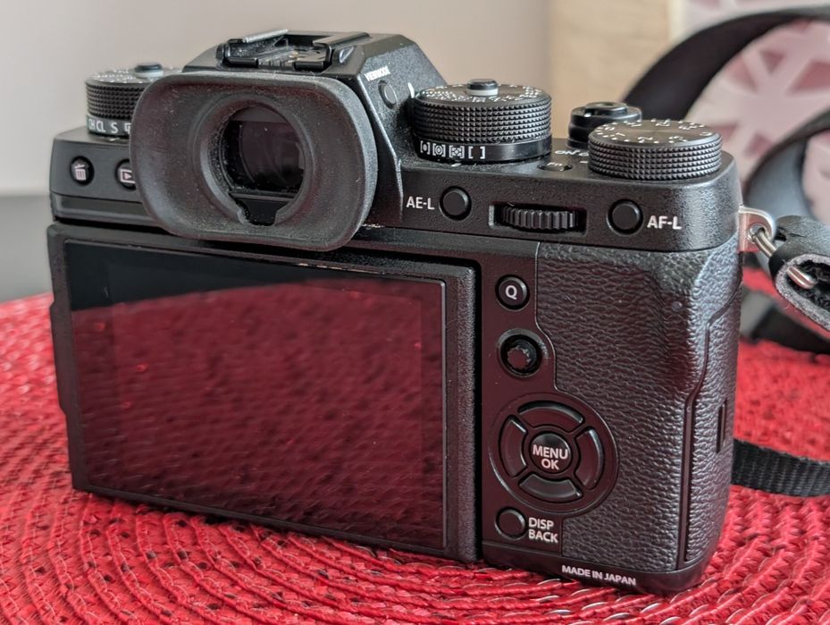 Fujifilm X-T2 Body Aparat Foto Mirrorless 24MP APSC 4k Negru, 2 acc