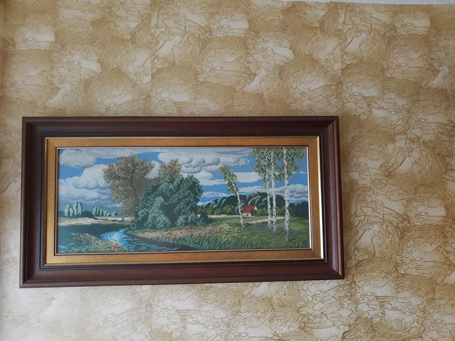 Гоблен 100/50",Голям, Потока"Уникален" Пейзажи на Вилер"