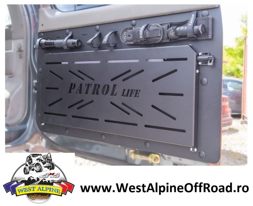 Masa Nissan Patrol Y60 Y61 - Usa spate plianta - Iluminata LED OFFROAD