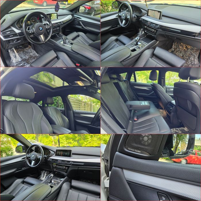 BMW X6 3.0Xdrive 2018/Alb-Alpine/Pachet M Int-Ext-Trapa/Adus Recent-Ro