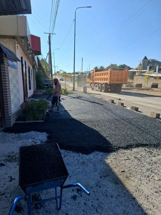 Укладка асфальта