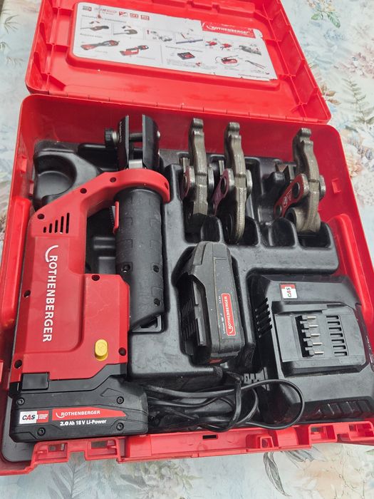 Акумулаторна радиална преса ROTHENBERGER ROMAX Compact TT