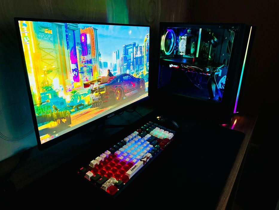 Игровой Компьютер с Монитором 180 герц ВЕСЬ КОМПЛЕКТ - Настольные ...