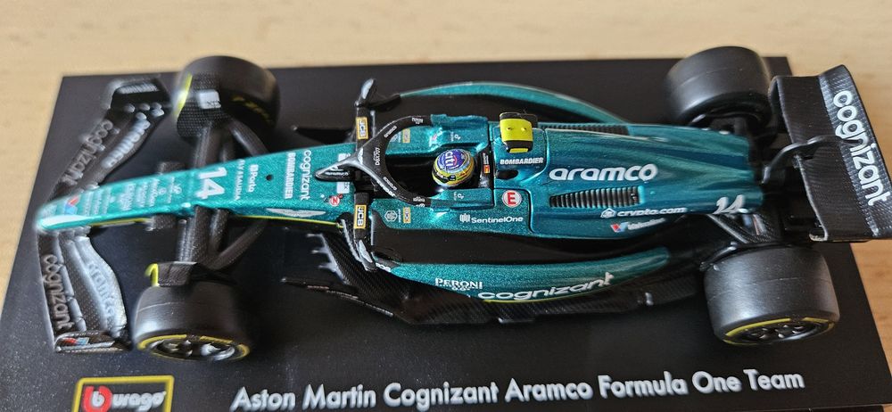 2023 Macheta F1 Aston Martin AMR23, pilot F.ALONSO.