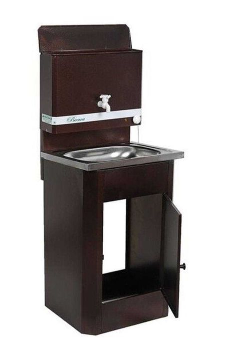 Садовый умывальник ВЕСНА 15 литров, коричневый