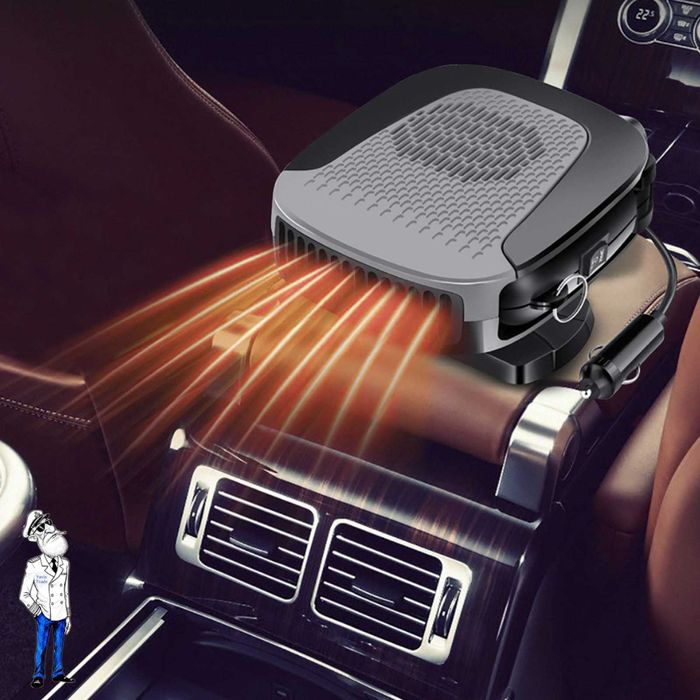 Печка за Автомобил, Размразител на прозорци, 12V, 150W