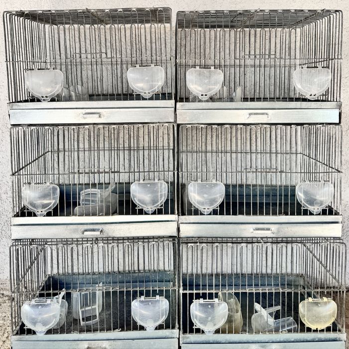 Colivii lucrate manual-tabla zincata