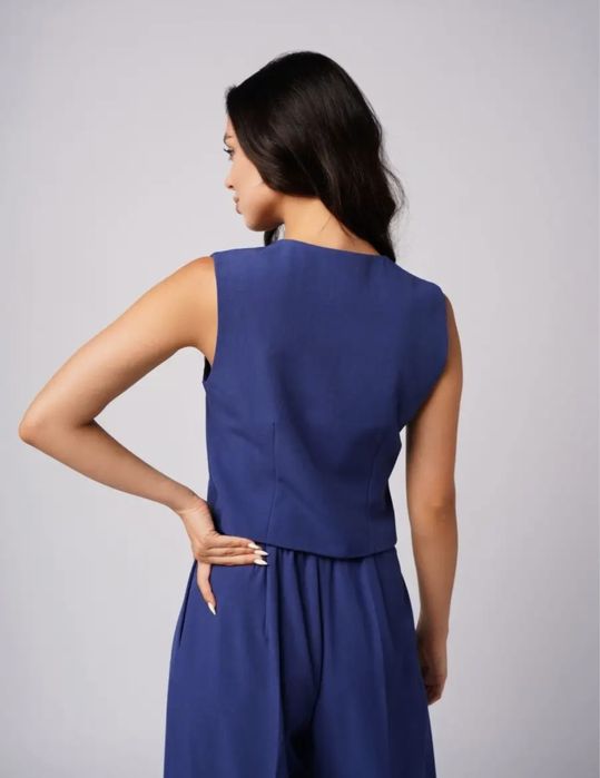 Жилет + брюки палаццо двойка