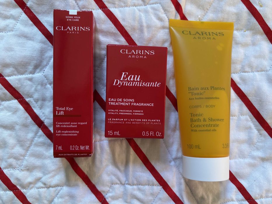 Луксозни подаръци Clarins, Lancome, Shiseido, Clinique, MAC и др.