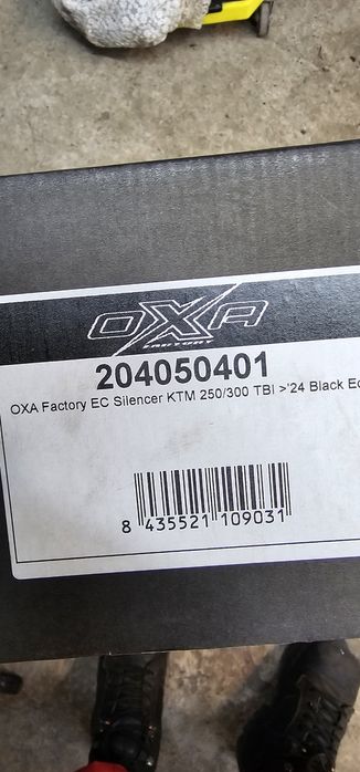 Ауспух  ktm exc 250/300  2024/2026