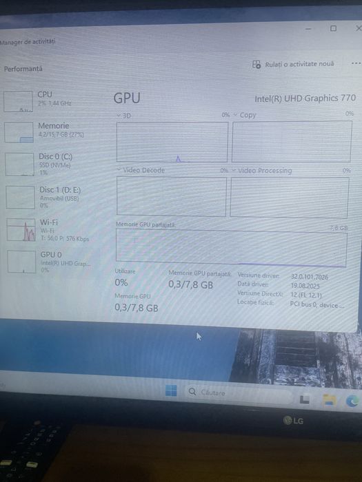 Dell i5 gen 13 . 16 gb rami