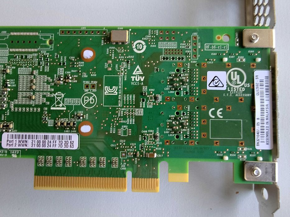 Адаптер QLE2692 DP 16Gb FC /NVME over FC/ 10Gb CNA DP / 10GbE iSCSI