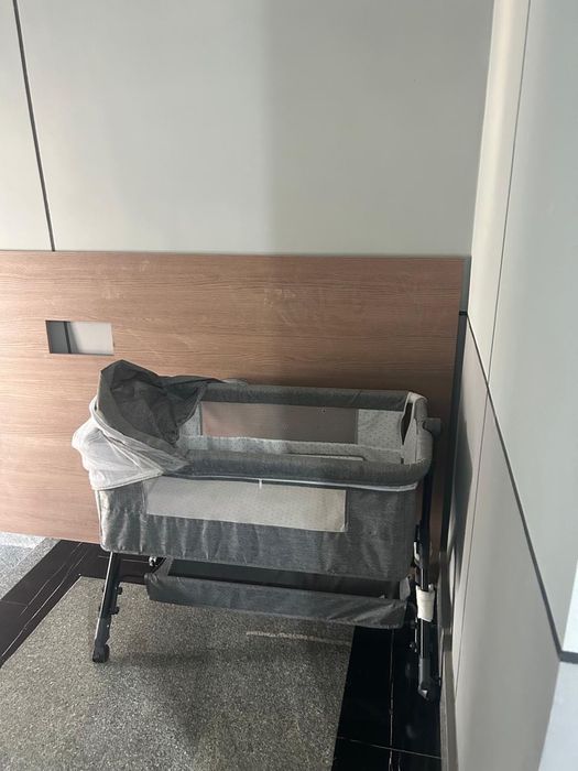 Приставная детская кроватка для новорожденных люлька, Манеж