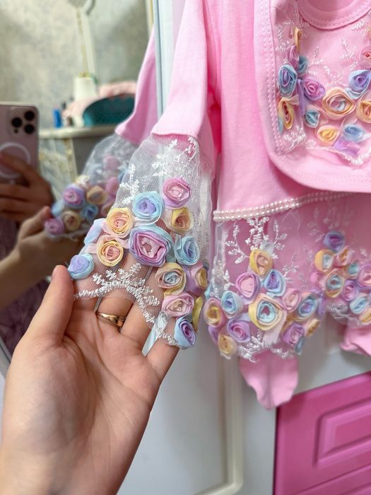 Детский платье и двойка для новорожденный