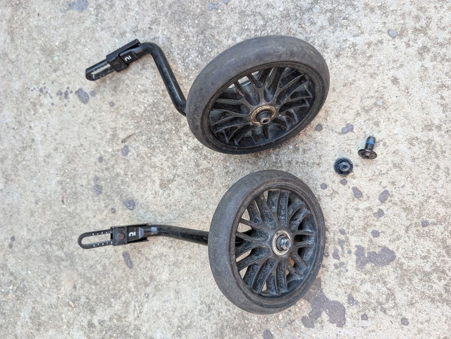 Roti ajutatoare Decathlon BTWIN 500 pentru biciclete 14 / 16 inch