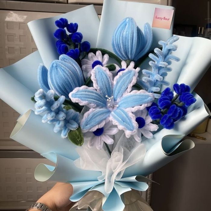 Цветы из синельной проволки