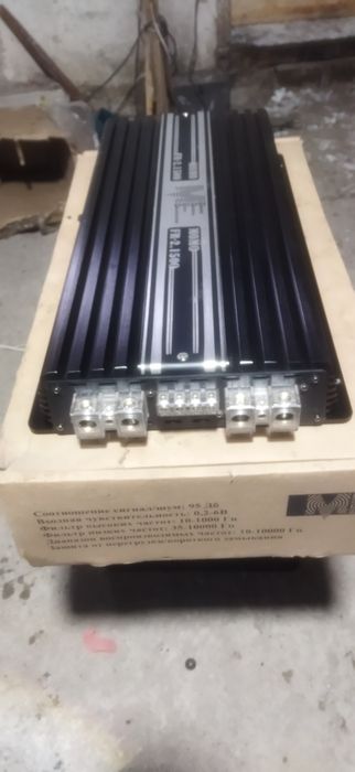 Продам мощный усилитель 2х1500