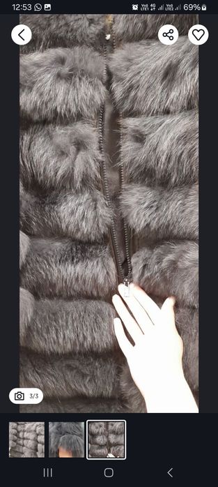 Продаётся шуба р 44