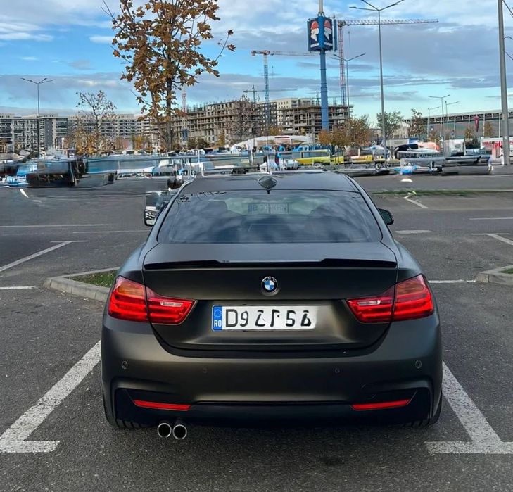 Eleron portbagaj BMW seria 4 F32 (2014-2020) M4 CSL style negru lucios