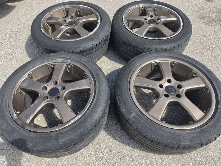 5х112/17 с гуми Мерцедес Ауди Фолксваген Шкода Сеат 5x112/17 VW Skoda Audi Mercedes