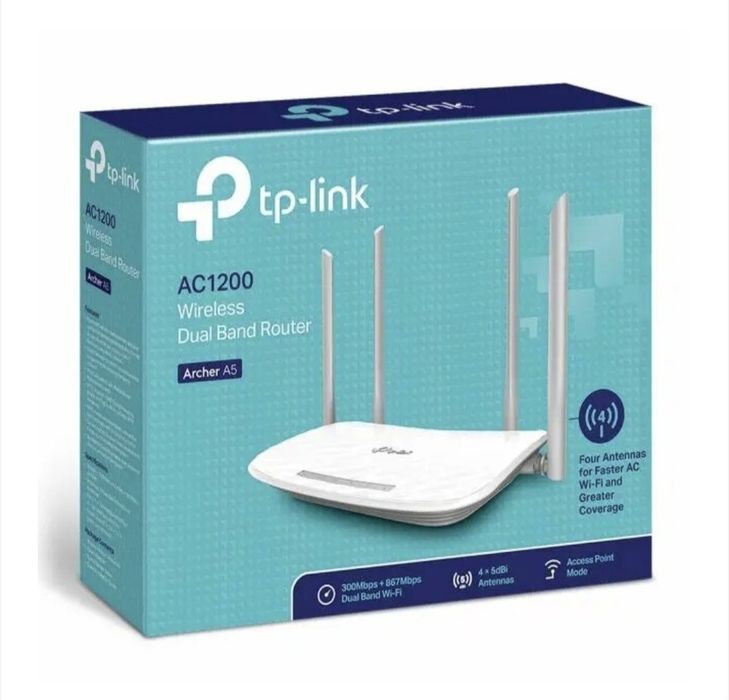 Безжичен рутер TP-Link Archer A5 AC1200