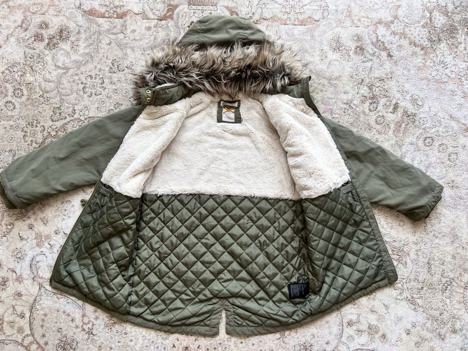 Демисезонная куртка-парка для девочки