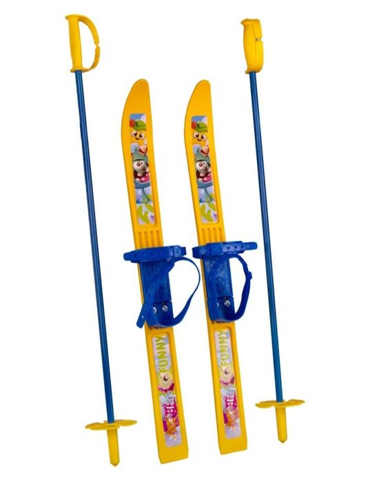 Детские пластиковые лыжи!!!