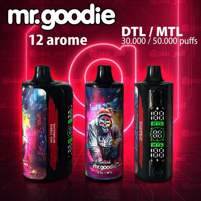 Vape / Shisha Mr.Goodie 30-50k