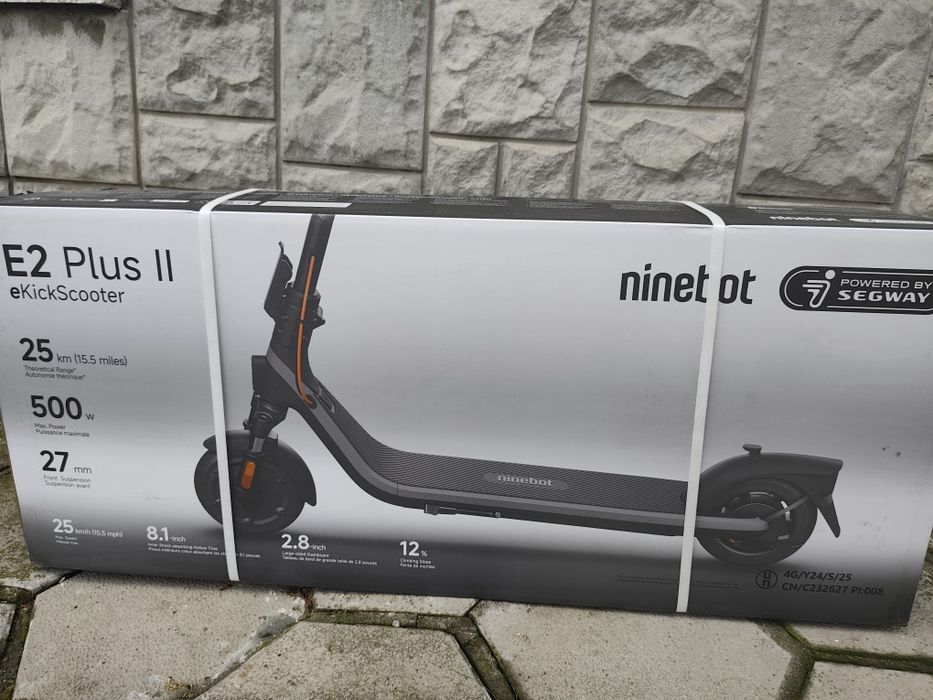 Електрическа тротинетка Segway  Ninebot E 2 plus 2