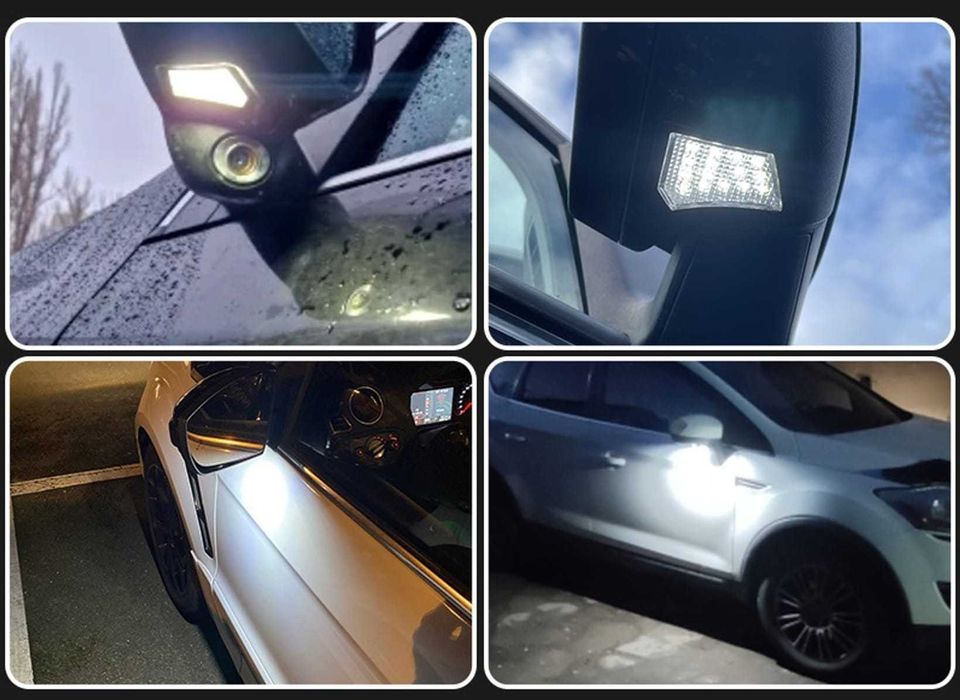 Лед Плафони под странични огледала Volvo - Jaguar