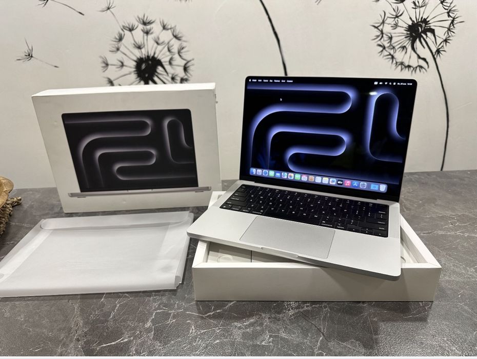 Mackbook pro 14д M3  18/512 гб
