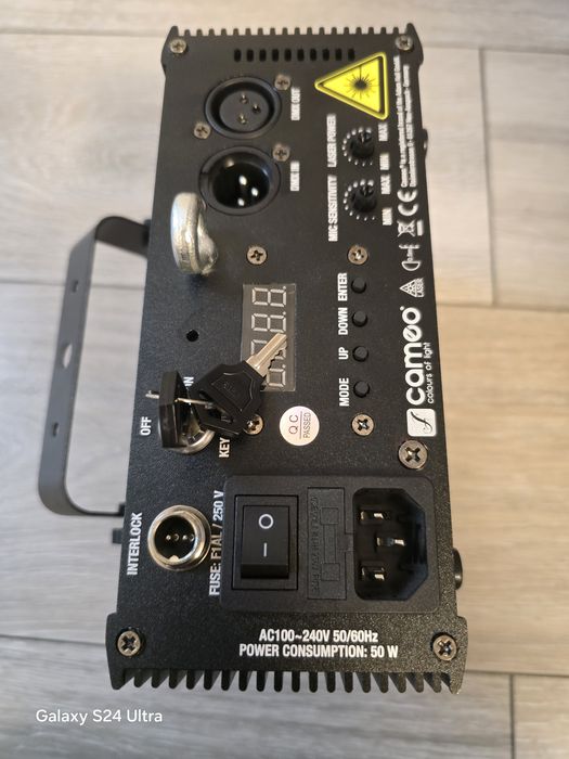 Animație lumini  laser Cameo Wookie 400 RGB
