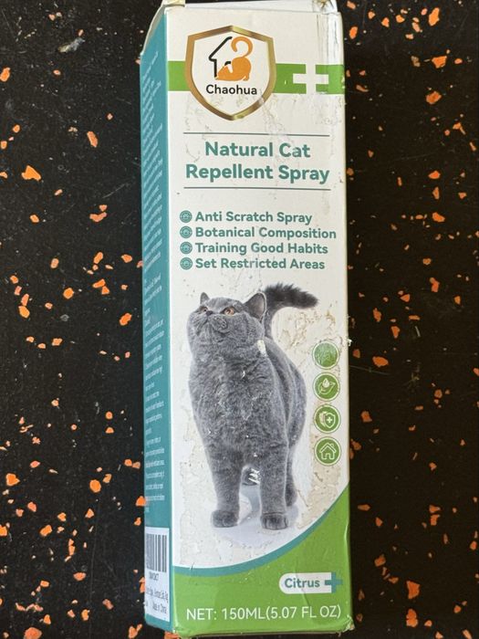 Spray repelent pentru pisici si caini - Protejeaza mobilierul si plantele, pentru interior si exterior, Nou