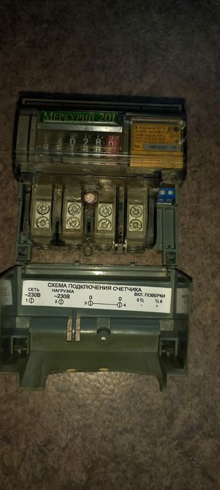 Продам Электросчетчик Меркурий 201 Работает.