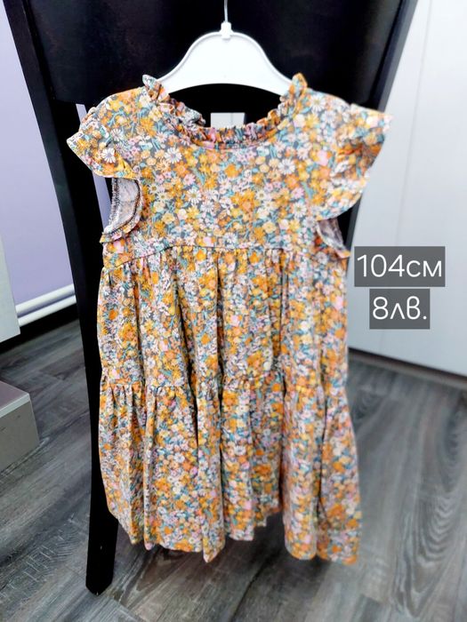 Пролетно-летни рокли 98см-104см