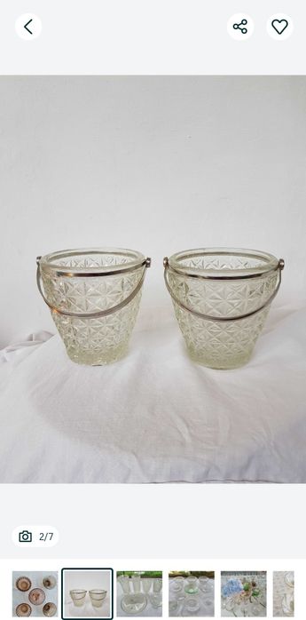 Вазы стеклянные советские