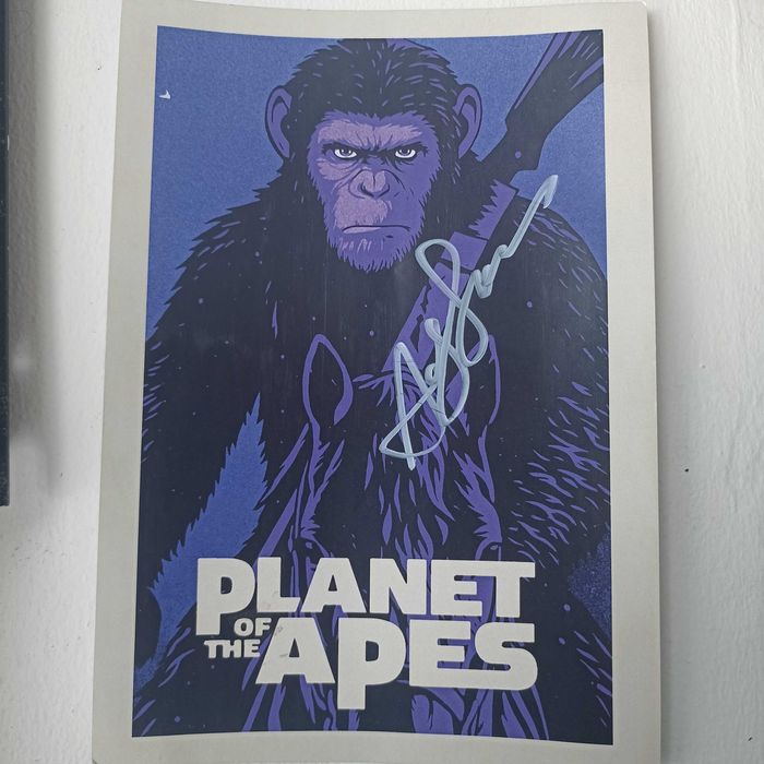 Автограф Энди Серкиса