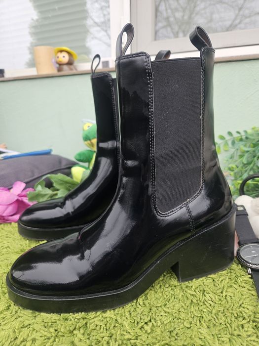 H&M черни ботуши N40